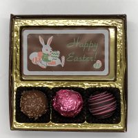 Easter bar with truffles